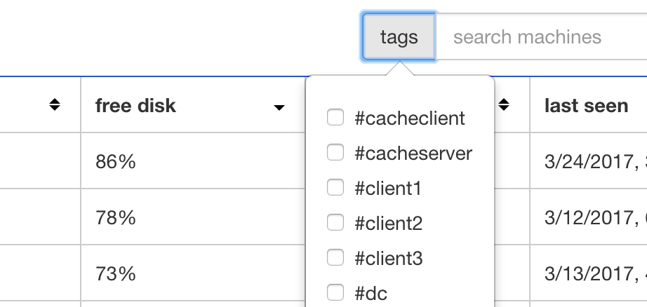 Ninite Pro's tag filtering